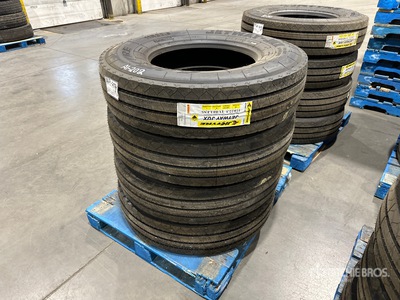 Quantity of (4) JK Tyre Jetway JUX 11R22.5 Tires (Unused)