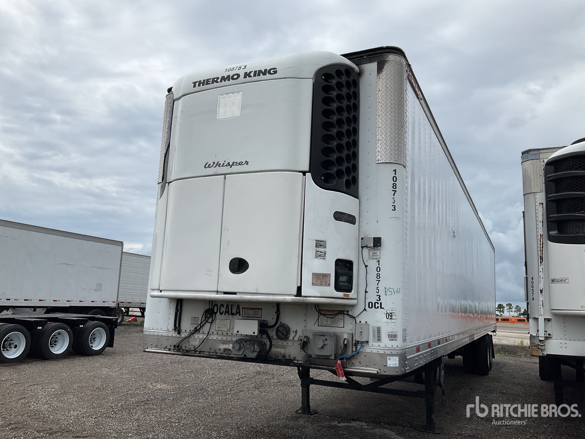 2015 Great Dane 48 ft x 102 in T/A Multi -Temp Refrigerated Trailer