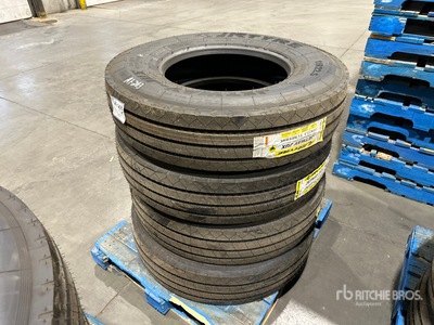 Quantity of (4) JK Tyre Jetway JUX 11R22.5 Tires