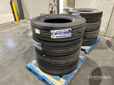Quantity of (4) Jianxin JX186 11R22.5 Tires (Unused)