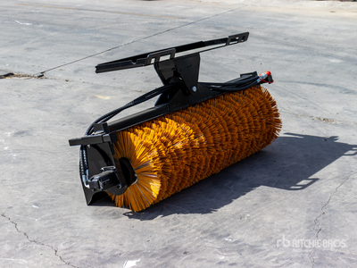 2025 GIYI GY-SE61 61 in Skid Steer Broom (Unused)