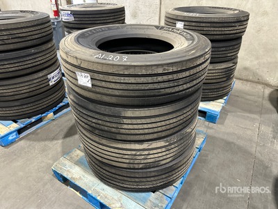 Quantity of (4) Jianxin JX186 11R22.5 Tires (Unused)