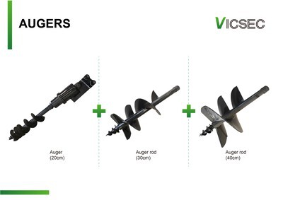 2025 VICSEC VCAG Excavator Auger (Unused)