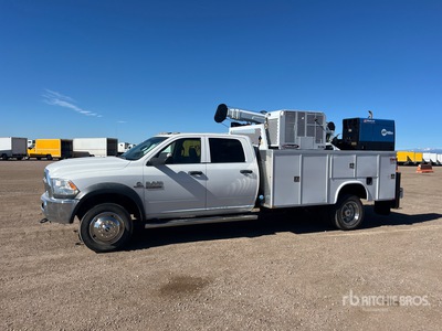 2018 Ram 5500 4x4 Crew Cab Cabine et châssis