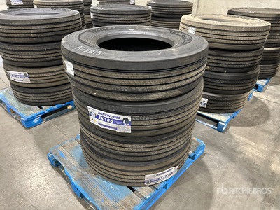 Quantity of (4) Jianxin JX186 11R22.5 Tires (Unused)