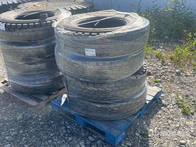 Quantity of (4) 11R22.5 Tires