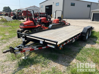 Orange Line TH10-20BK4CR 20 ft T/A トレーラー