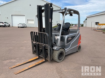 2014 Linde 6300 lb 電動フォークリフト