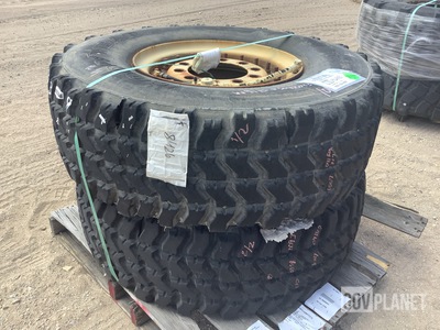 (2) Goodyear 395/85R20 Tires w/Wheels
