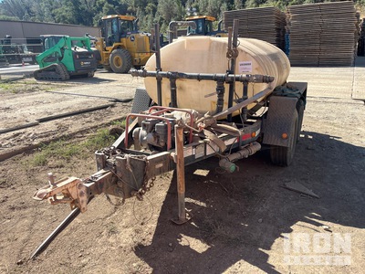 2011 Wylie EXP500SG 500 gal T/A Remolque de tanque de agua