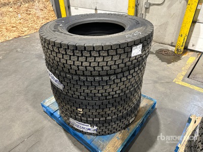 Quantity of (4) Jianxin JX159 11R22.5 Tires (Unused)