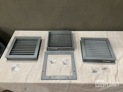 (57) NGP L-1900 12"X12" Fusible Link Louver Kits