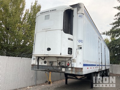 2015 Hyundai VR2480142-AS 48 ft x 102 in T/A Multi -Temp Refrigerated Trailer (Inoperable)