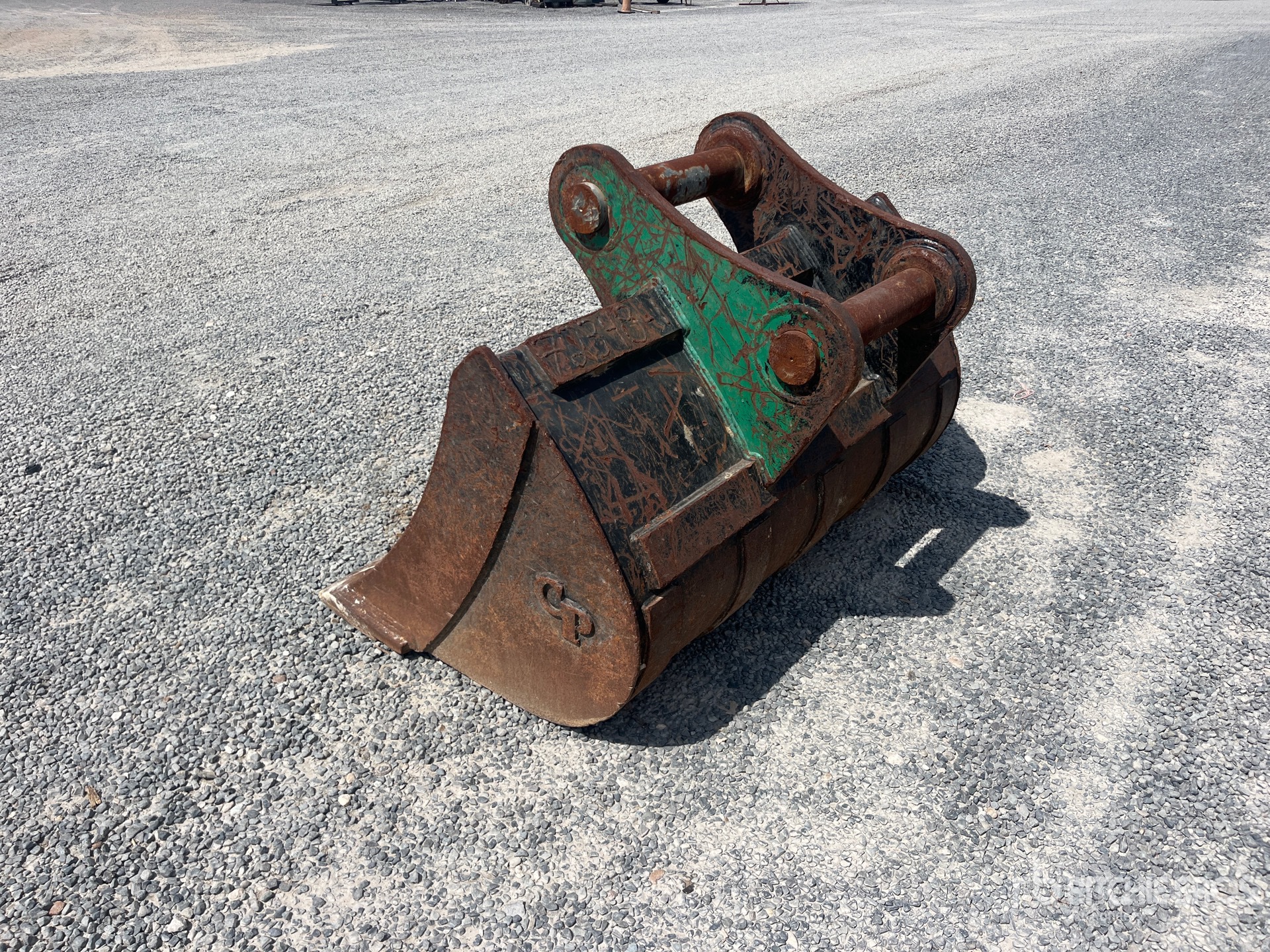 59 in Cleanup Excavator Bucket - Fits Hyundai 300