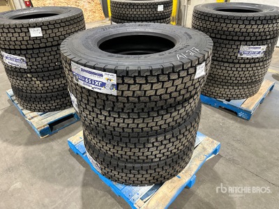 Quantity of (4) Jianxin JX159 11R22.5 Tires (Unused)
