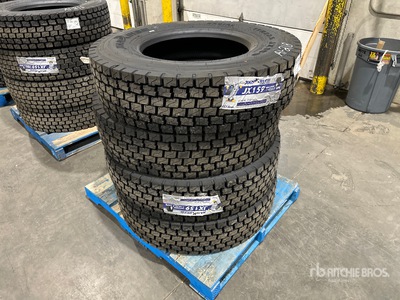 Quantity of (4) Jianxin JX159 11R22.5 Tires (Unused)