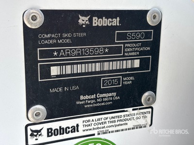 2015 Bobcat S590 Two-Speed Skid Steer Loader