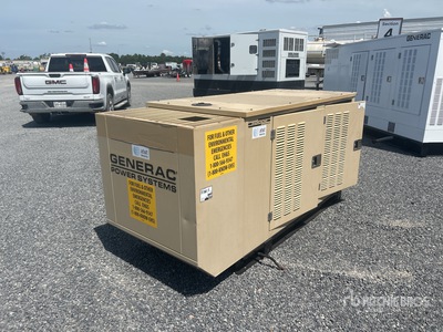 2000 Generac 20A02915-S 20 kW Skid-Mounted Stand-By Generador