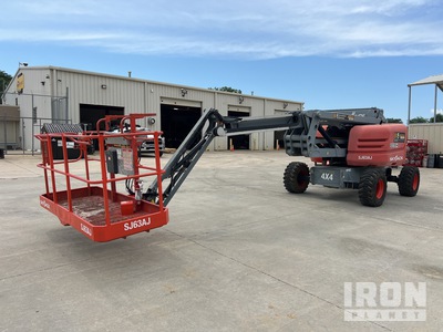 2017 Skyjack SJ63AJ 4WD Diesel Plataforma Elevadora Articulada