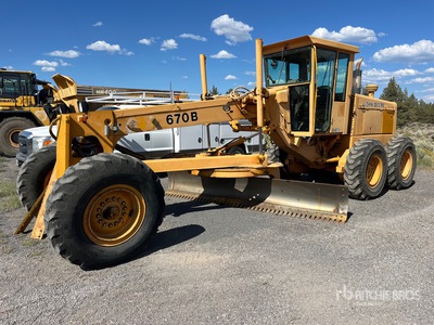 1987 John Deere 670B Motor Grader