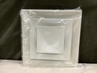Lot of Plasticade STR-C-14W Louver Stratus Cone Diffusers