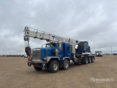 Straight Boom on 2012 Kenworth C500 10x6 Sleeper Boom Truck