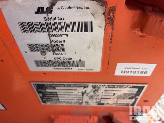 ELEVADOR ARTICULADO 2016 JLG E300AJP