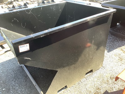 2025 Kit Containers 1.5YFT-SST Skid Steer Dump Hopper