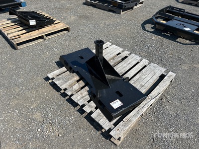 2025 Kit Containers QT-TM 16 in Skid Steer Hitch Receiver