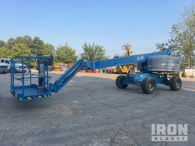 2017 Genie S45 4WD Diesel Telescopic Boom Lift