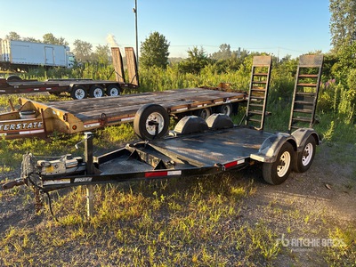 2018 Pratt CP0510 10 ft T/A Equipment Trailer