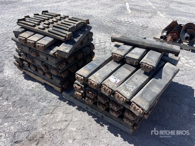 Rubber track pads