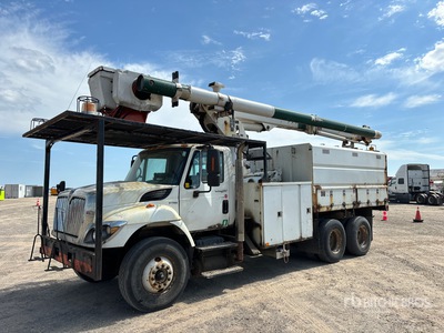 Altec LRV60-E70 70 ft on 2011 International SF625 6x4 Forestry Bucket Truck