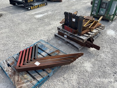 Quantity of ((11) sets of 2) 42 in Fourches de chariot élévateur