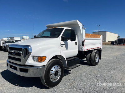 2015 Ford F-650 4x2 S/A Dump Truck