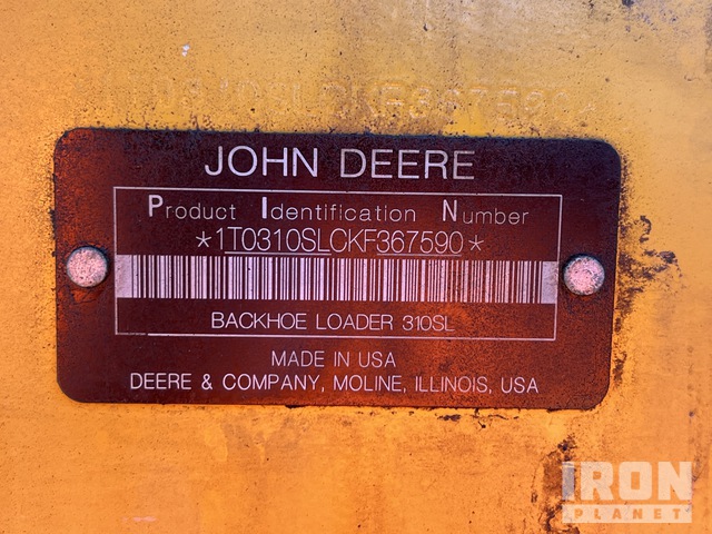 RETROEXCAVADORA 2020 JOHN DEERE 310SL