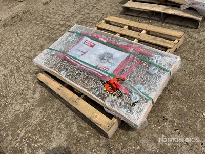 2025 Suihe BC-9200 9200 lb Ratchet Binders and (10) 20 ft Chains Divers  (Unused)