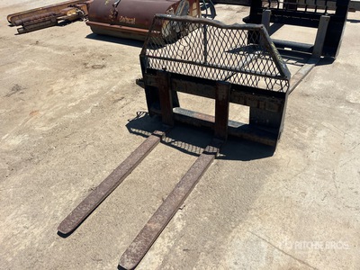 Cat 48 in Skid Steer Forks