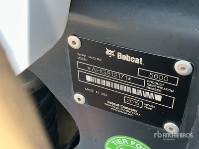 2015 Bobcat Toolcat 5600 Utility Vehicle