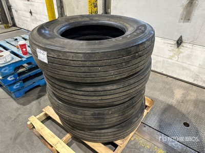 Quantity of (4) Hankook e3 Max AL21 11R22.5 Tires