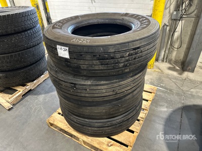 Quantity of (4) Firestone FS591 11R22.5 Tires