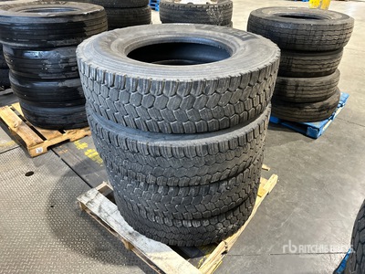 Quantity of (4) Firestone FS591 11R22.5 Tires