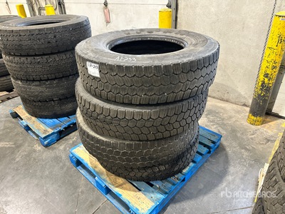Quantity of (4) Michelin X Multi Energy D 11R22.5 Tires
