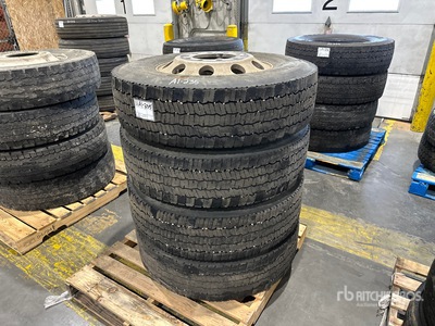 Quantity of (4) Michelin X Multi Energy D 11R22.5 Tires
