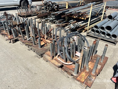 Quantity of (6) Pallets of Fence Post Bases