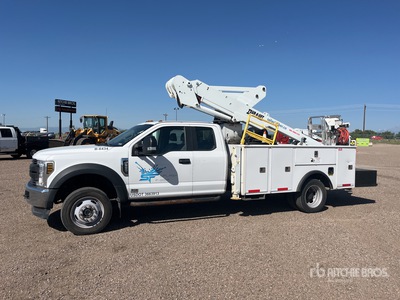 2019 Dur-A-Lift DTAXS-39FP 39 ft on 2019 Ford F-550 XL 4x4 Extended Cab Cable Placer Arbeitsbühne-Lkw