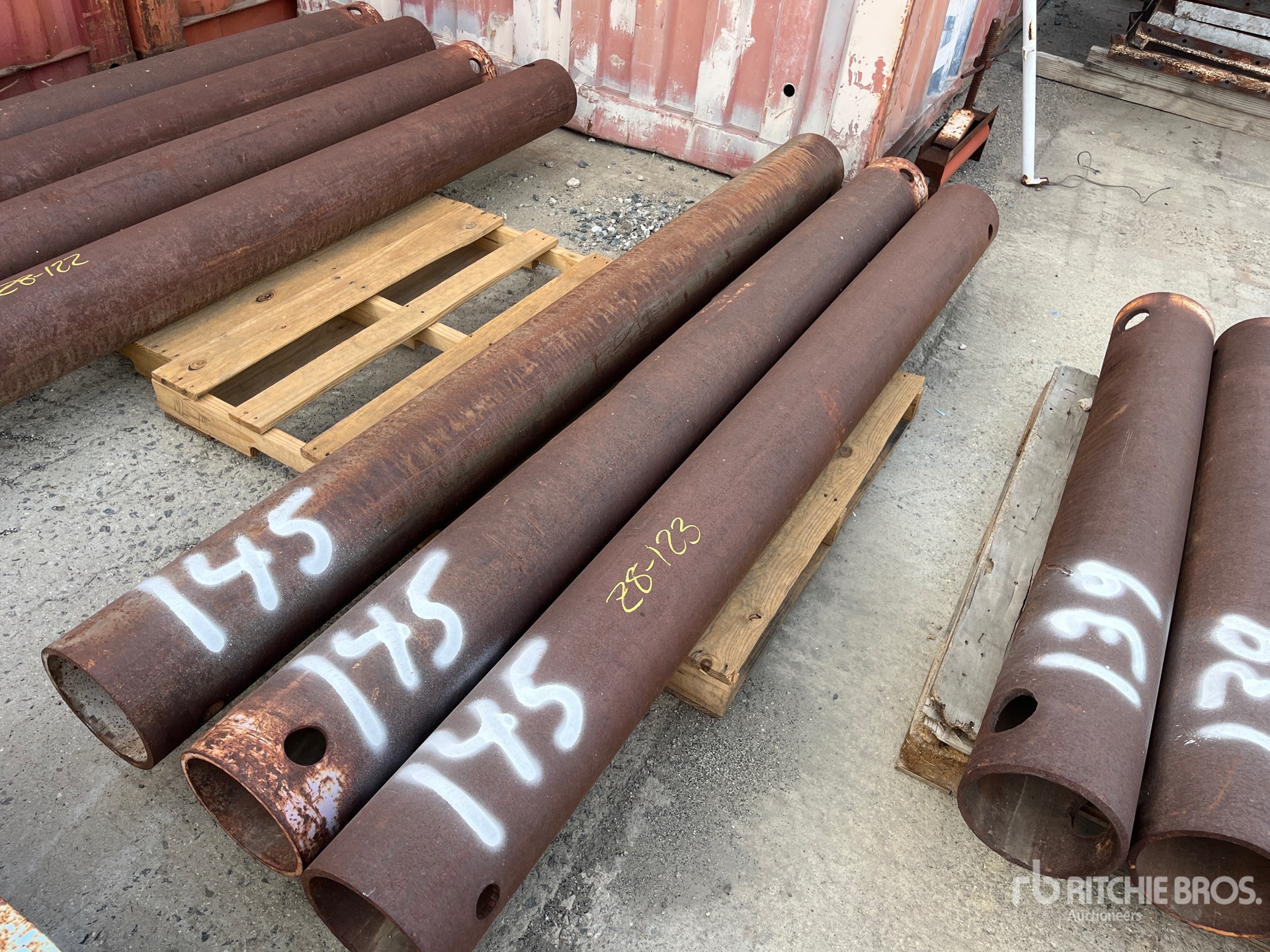 Quantity of (3) Trench Box Spreaders