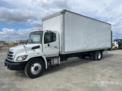 2017 Hino 268 4x2 Van Truck