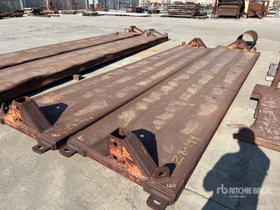 4 ft x 20 ft (4 in Wall) درع الخندق