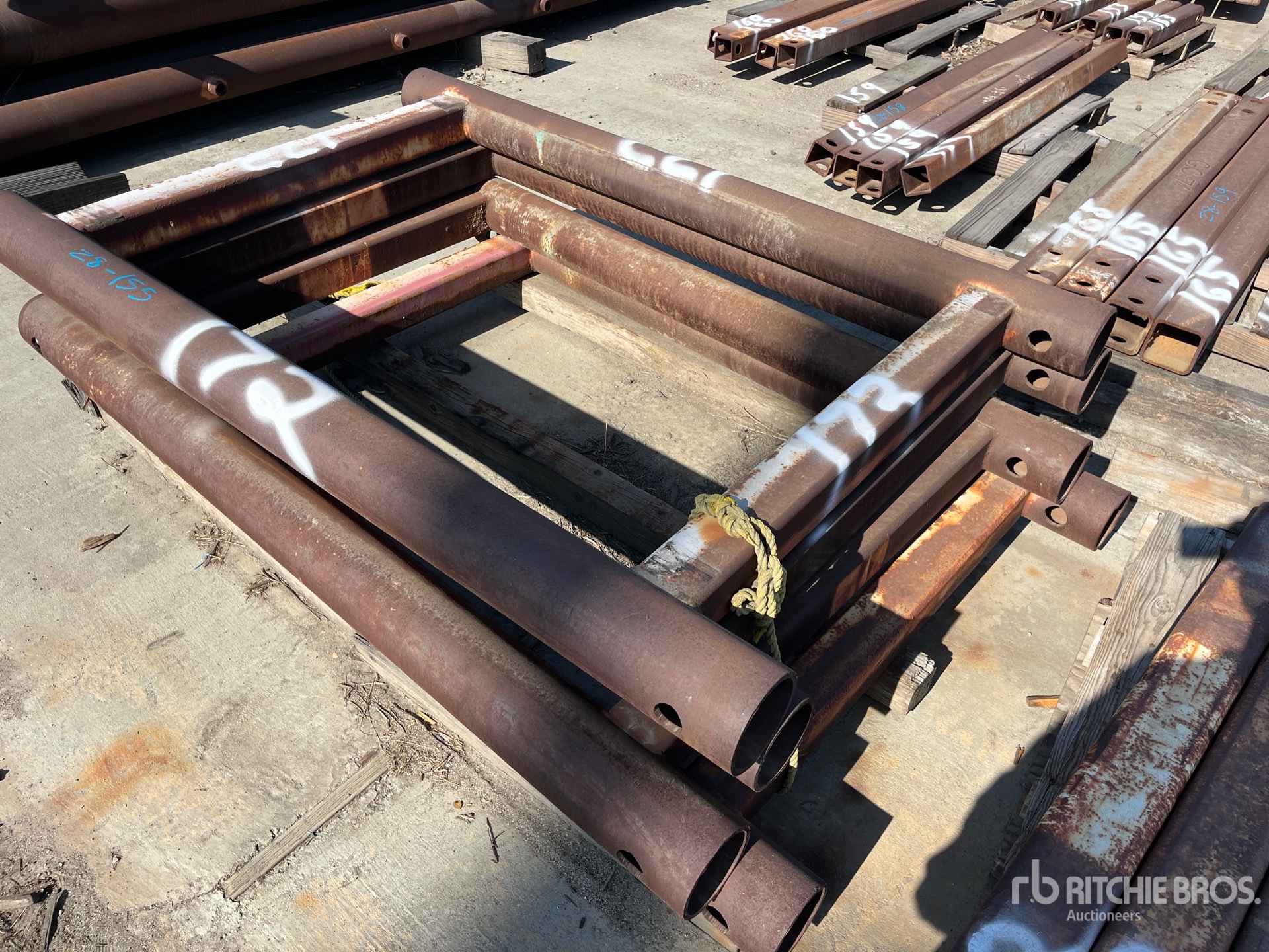 Quantity of (4) Trench Box Spreaders